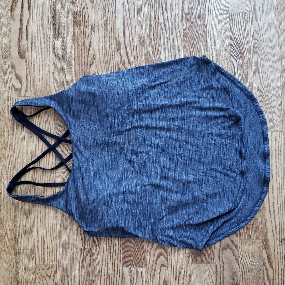 (10) Lululemon Athletica Heathered Activewear Yoga Workout Racerback Running